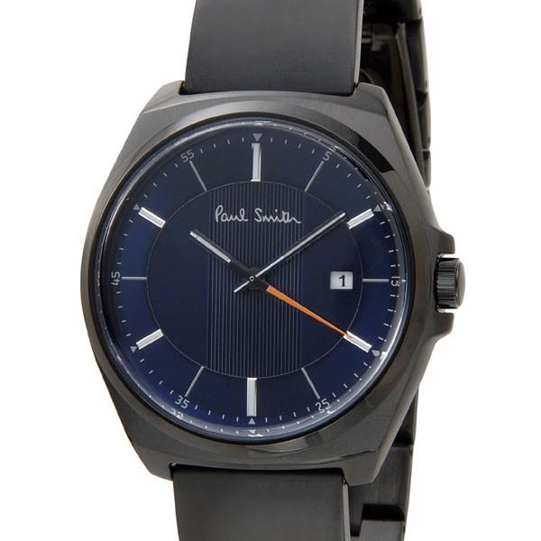 Paul Smith ポールスミス 時計 腕時計 メンズ BV1-241-71 ブルー×ブラック CLOSED EYES 信頼の日本製