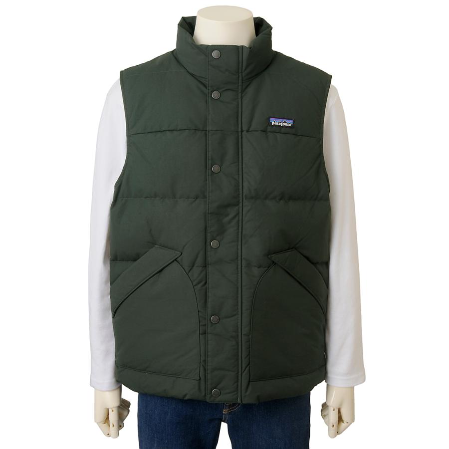 00s Patagonia パタゴニア ダウンベスト グリーン M パタゴニアダウンベスト グリーン Mサイズ メンズ・ベスト