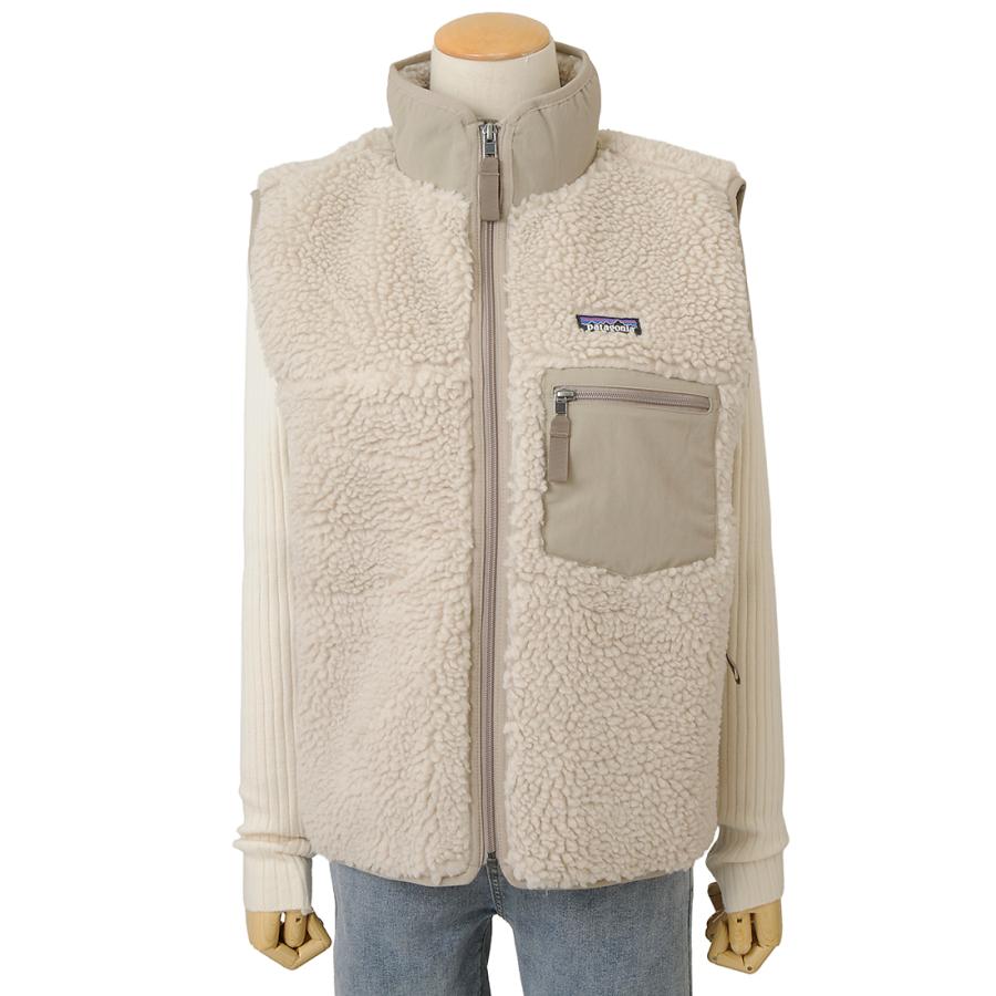 patagonia（パタゴニア） フリースベスト レディース ベージュ 23084