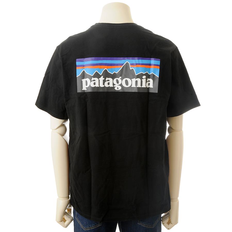 Patagonia パタゴニア Tシャツ メンズ PTG38504 BLK P6 patagonia Patagonia パタゴニア Tシャツ 半袖 メンズ ブラック
