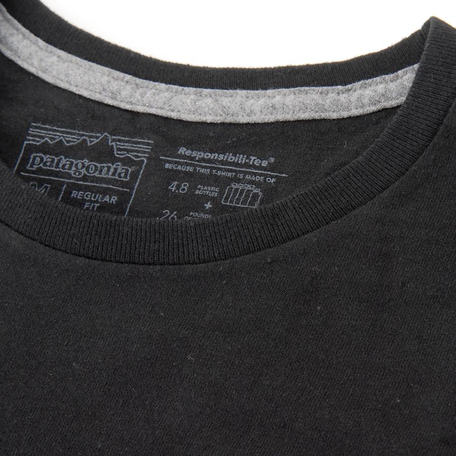 Patagonia パタゴニア Tシャツ メンズ PTG38504 BLK P6 patagonia Patagonia パタゴニア Tシャツ 半袖 メンズ ブラック