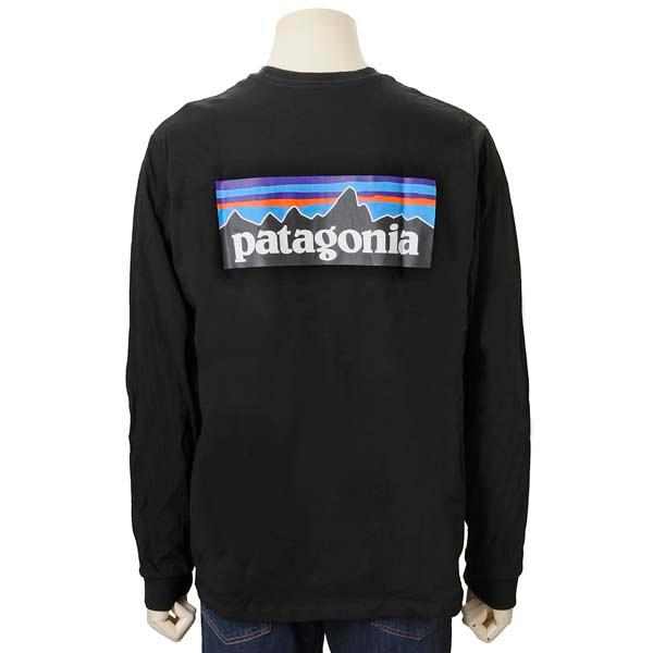 patagonia（パタゴニア） クリアランスセール ロンT メンズ ブラック