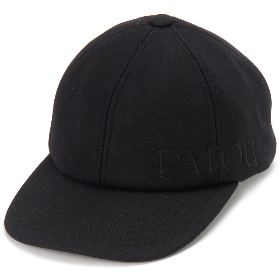 PATOU（パトゥ） キャップ レディース メンズ ブラック AC0560148999B