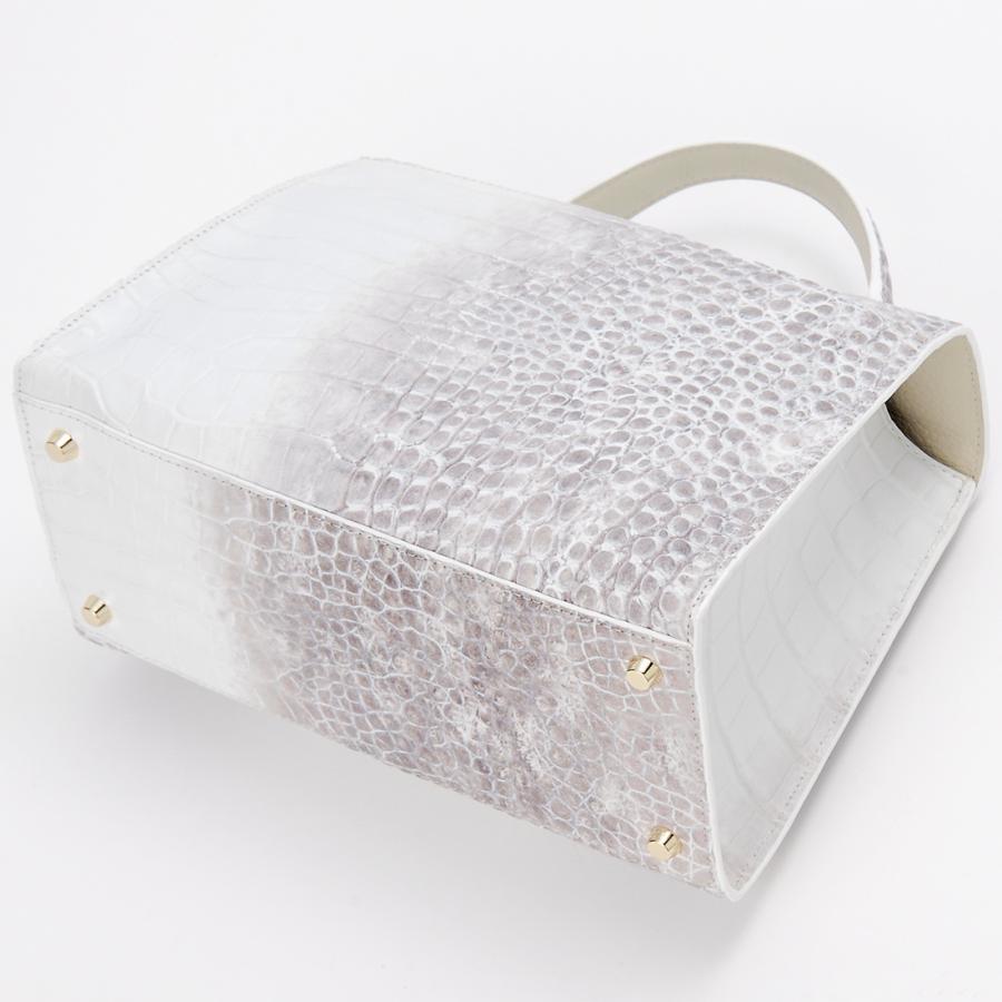 3月決算セール ロダニア RODANIA ハンドバッグ イタリアンレザー クロコダイル型押し 牛革 RD11090 | RODANIA | 10