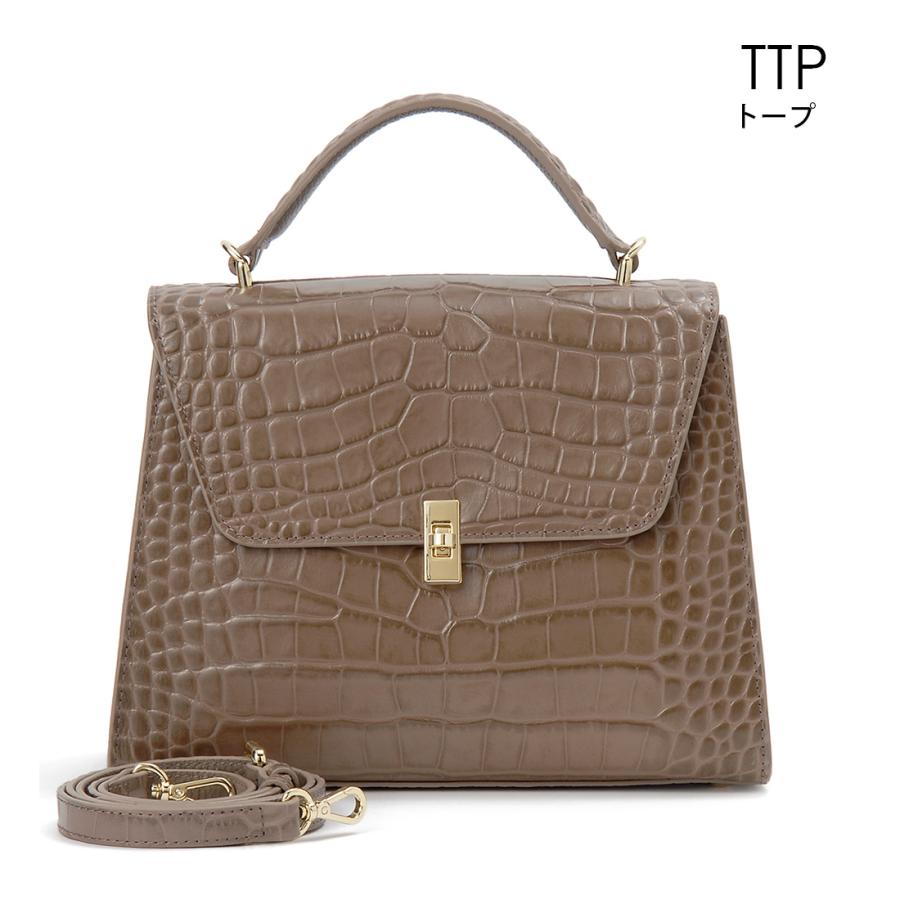 3月決算セール ロダニア RODANIA ハンドバッグ イタリアンレザー クロコダイル型押し 牛革 RD11090 | RODANIA | 09