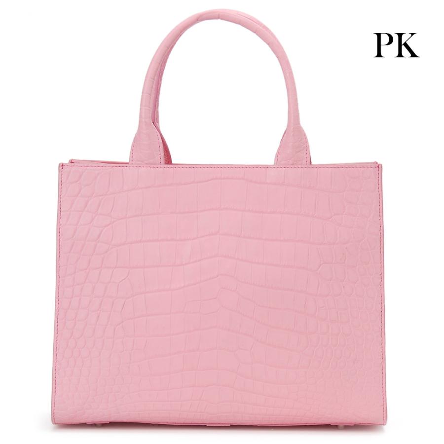 RODANIA（ロダニア） マットクロコダイル ハンドバッグ レディース