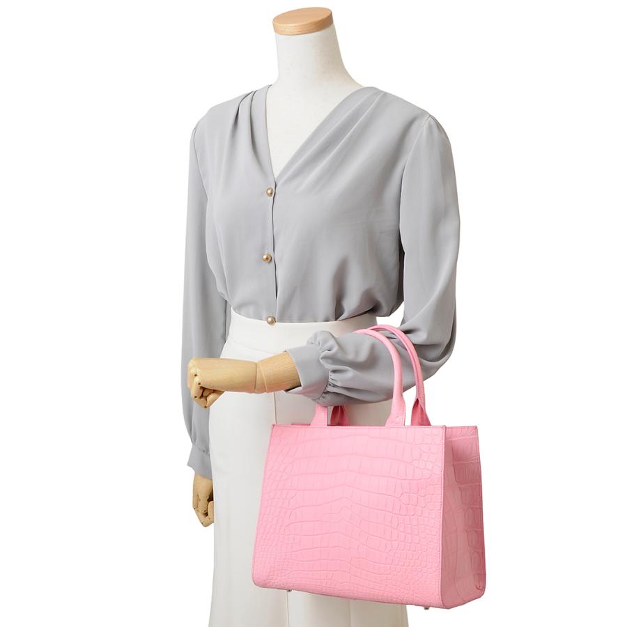 マットクロコダイル ハンドバッグ レディース RODANIA ロダニア RDOC0034 RODANIA（ロダニア） マットクロコダイル ハンドバッグ レディース