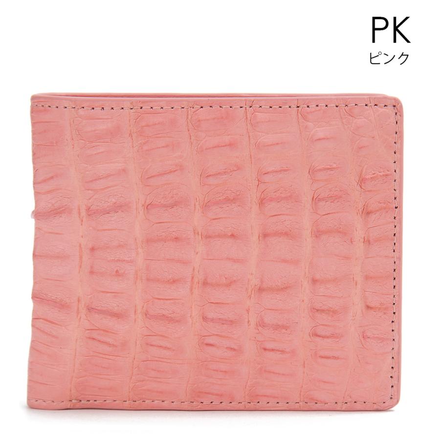 只今決算セール 在庫一掃セール 訳あり 小キズあり カイマンワニ革 二つ折り財布 ワニ 本革 開運 金運 財運 縁起 財布 |  | 10