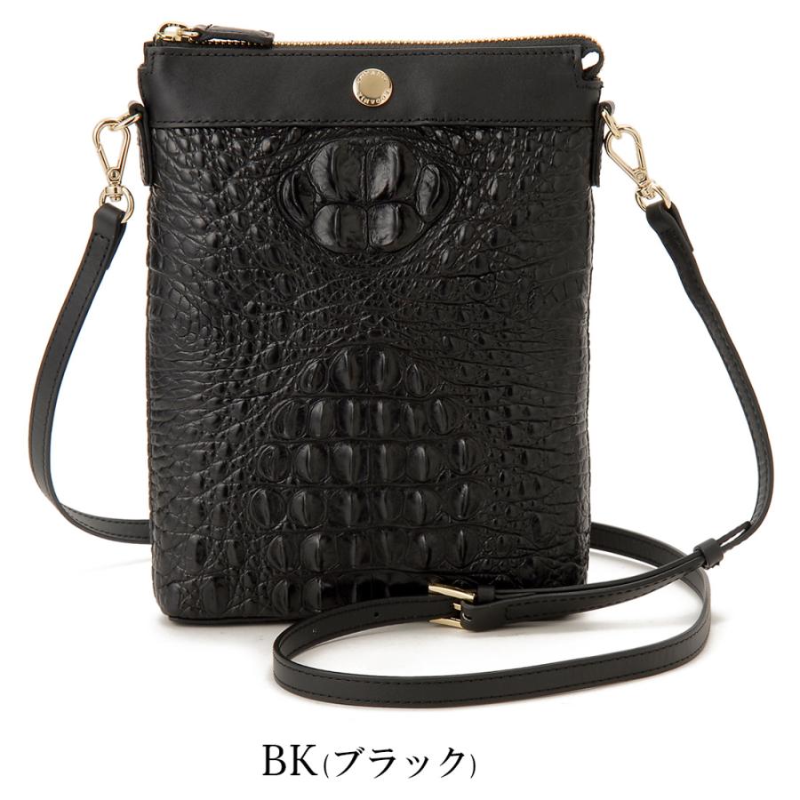 Crocodile クロコダイル ショルダーバッグ ポシェット レディース ワニ