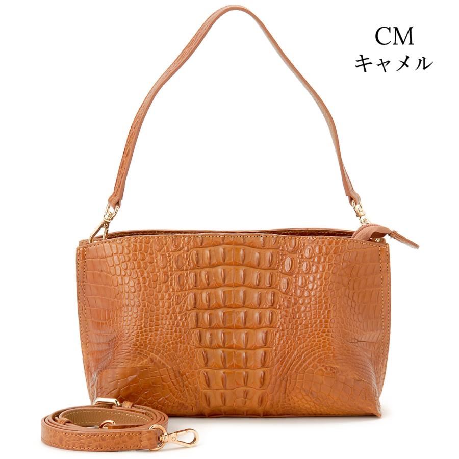 RODANIA/ロダニア ワニ革 クロコダイルバーキンタイプ 2Way クロコダイル ハンドバッグ レディース 2WAYバッグ ワニ革 本革