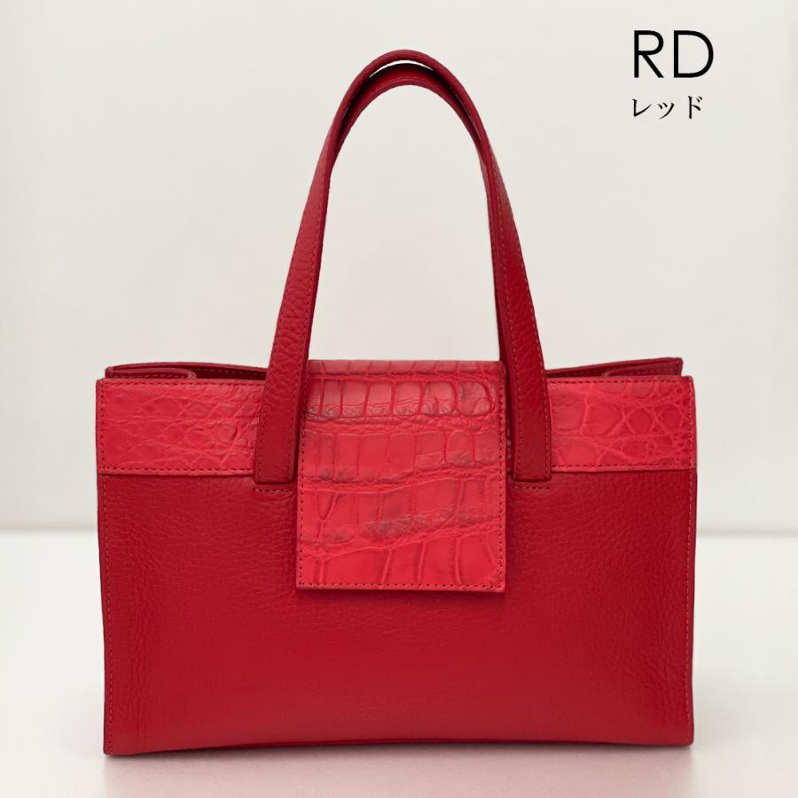 クロコダイル×牛革 コンビ 2WAYショルダーバッグ レディース クロコダイル×牛革 コンビ 2WAYショルダーバッグ レディース
