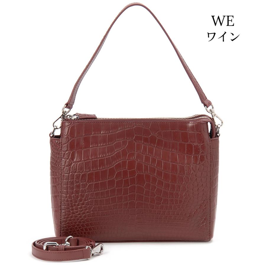 クロコダイル ショルダーバッグ レディース ワニ革 本革 RODANIA クロコダイル ショルダーバッグ レディース ワニ革 本革 RODANIA