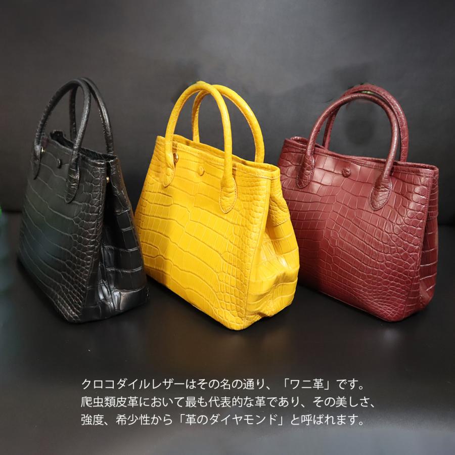 [未使用 高級] RODANIA ハンドバッグ リアルクロコダイル 65000円 未使用 高級] RODANIA ハンドバッグ リアルクロコダイル 65000円