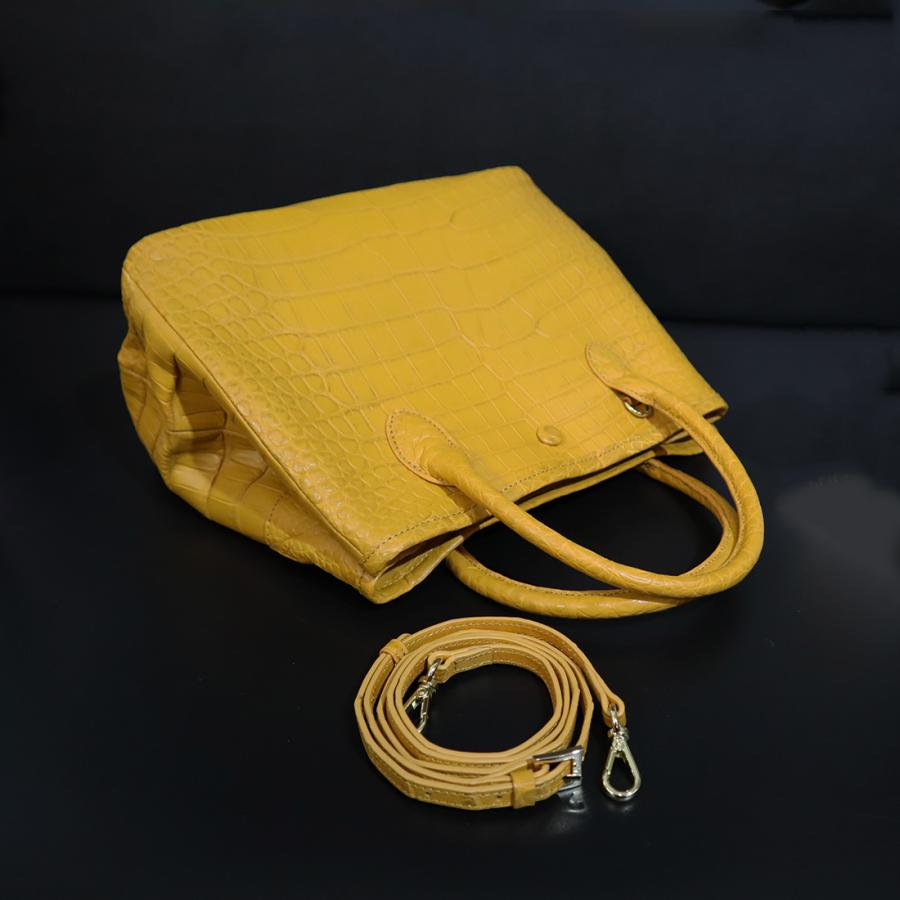 RODANIA ロダニア マットクロコダイル ハンドバッグ RDOC10491