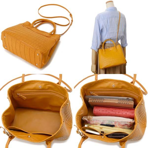 RODANIA ロダニア マットクロコダイル ハンドバッグ RDOC10491