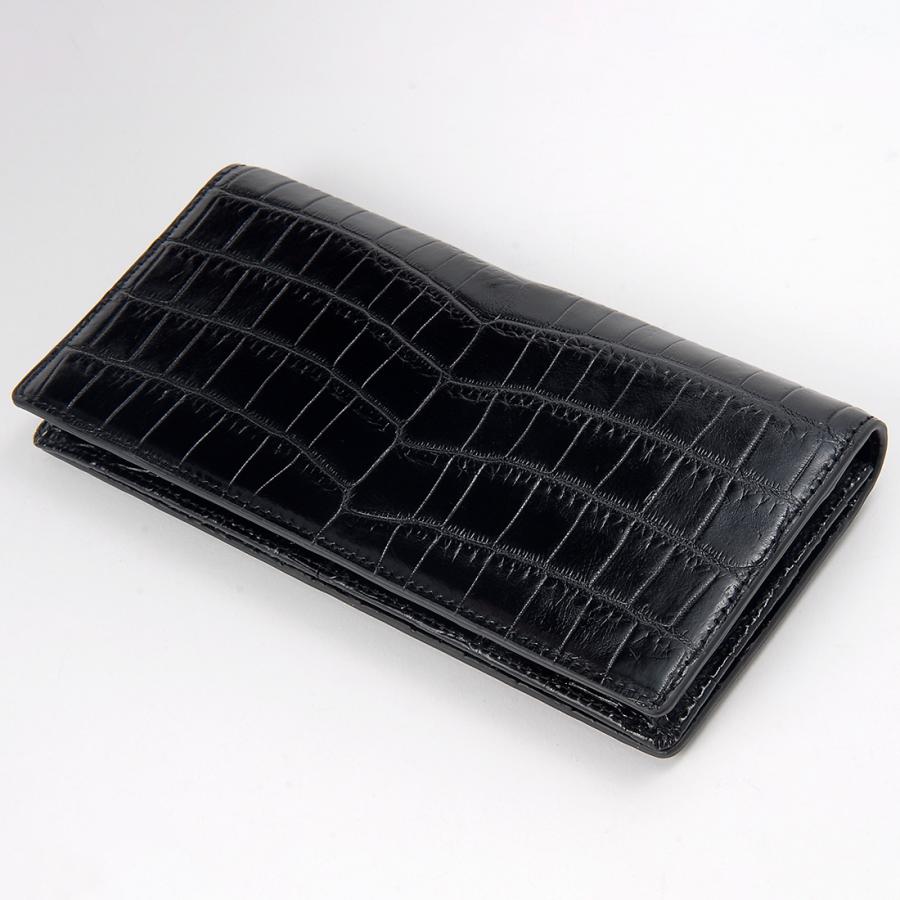 RODANIA（ロダニア） クロコダイル無双長財布 小銭入れ付き 長財布