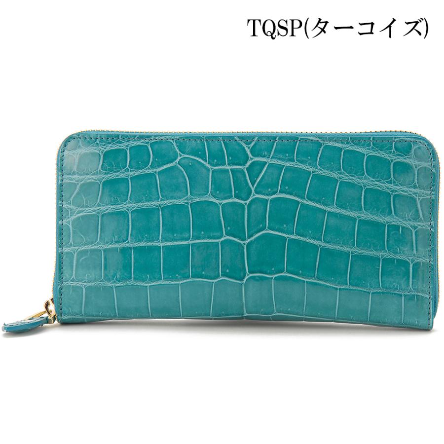 RODANIA シャイニングクロコダイル センターベースラウンド財布