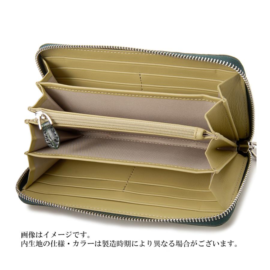 クロコダイル 長財布 シャイニング 光沢 メンズ レディース RODANIA