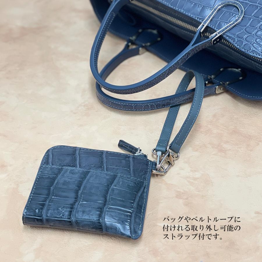 只今決算セール 在庫一掃セール クロコダイル コンパクト財布 コインケース ワニ革 本革  開運 金運 財運 縁起 財布 高級皮革 | RODANIA | 02