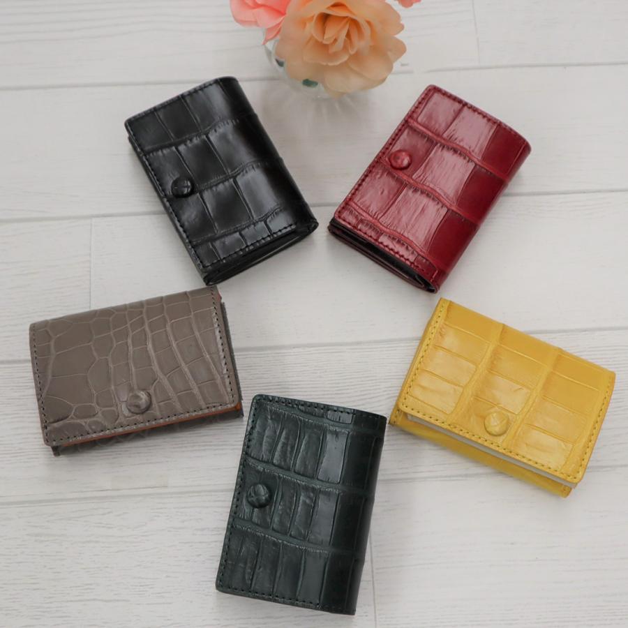 クロコダイル   三つ折り財布 s-select_rdoc191