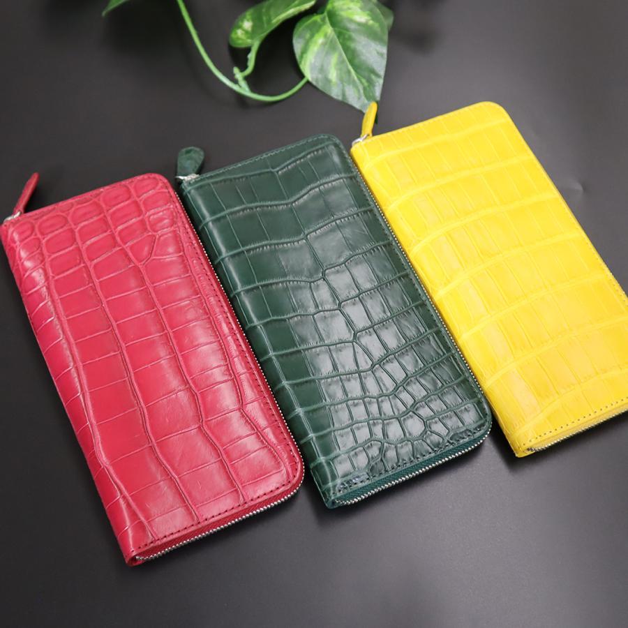バレンタインセール クロコダイル 長財布 クロコマット仕上げ 本革メンズ レディース RODANIA ロダニア 開運 金運 高級皮革 高級財布 |  | 01