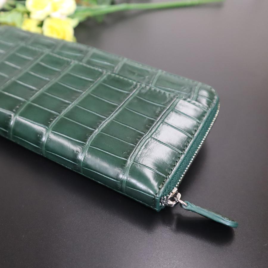 バレンタインセール クロコダイル 長財布 クロコマット仕上げ 本革メンズ レディース RODANIA ロダニア 開運 金運 高級皮革 高級財布 |  | 05