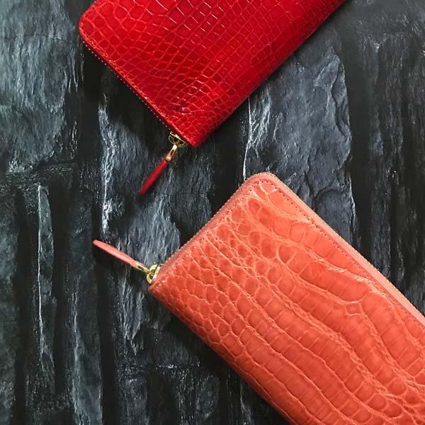 シャイニング クロコダイル ラウンドファスナー長財布 RODANIA ロダニア RDOC205 ワニ革 開運 金運 高級皮革 高級財布 シャイニング クロコダイル ラウンドファスナー長財布 RODANIA