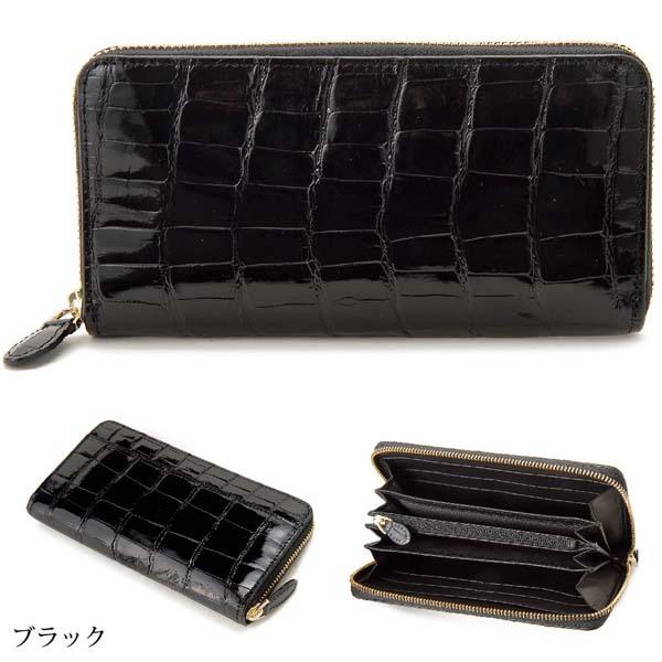 シャイニング クロコダイル ラウンドファスナー長財布 RODANIA ロダニア RDOC205 ワニ革 開運 金運 高級皮革 高級財布 シャイニング クロコダイル ラウンドファスナー長財布 RODANIA