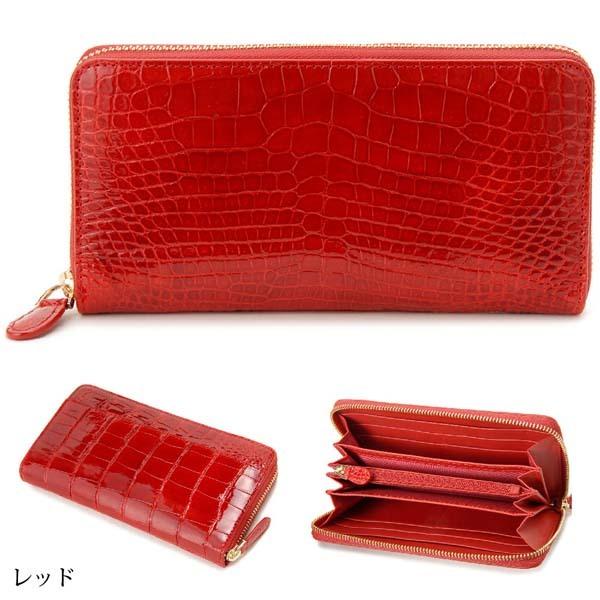 【新品未使用】RODANIA シャイニング クロコダイル 長財布 レザー 本革 シャイニングクロコダイル 長財布 ワニ革 本革 RODANIA ロダニア