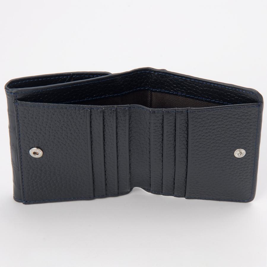 マット クロコダイル 二つ折り財布 コンパクト財布 ワニ革 財布 ロダニア RODANIA RDOC282 | RODANIA | 10