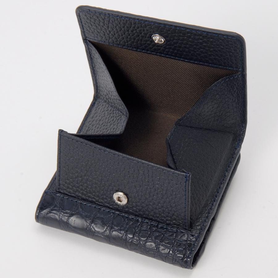 マット クロコダイル 二つ折り財布 コンパクト財布 ワニ革 財布 ロダニア RODANIA RDOC282 | RODANIA | 11