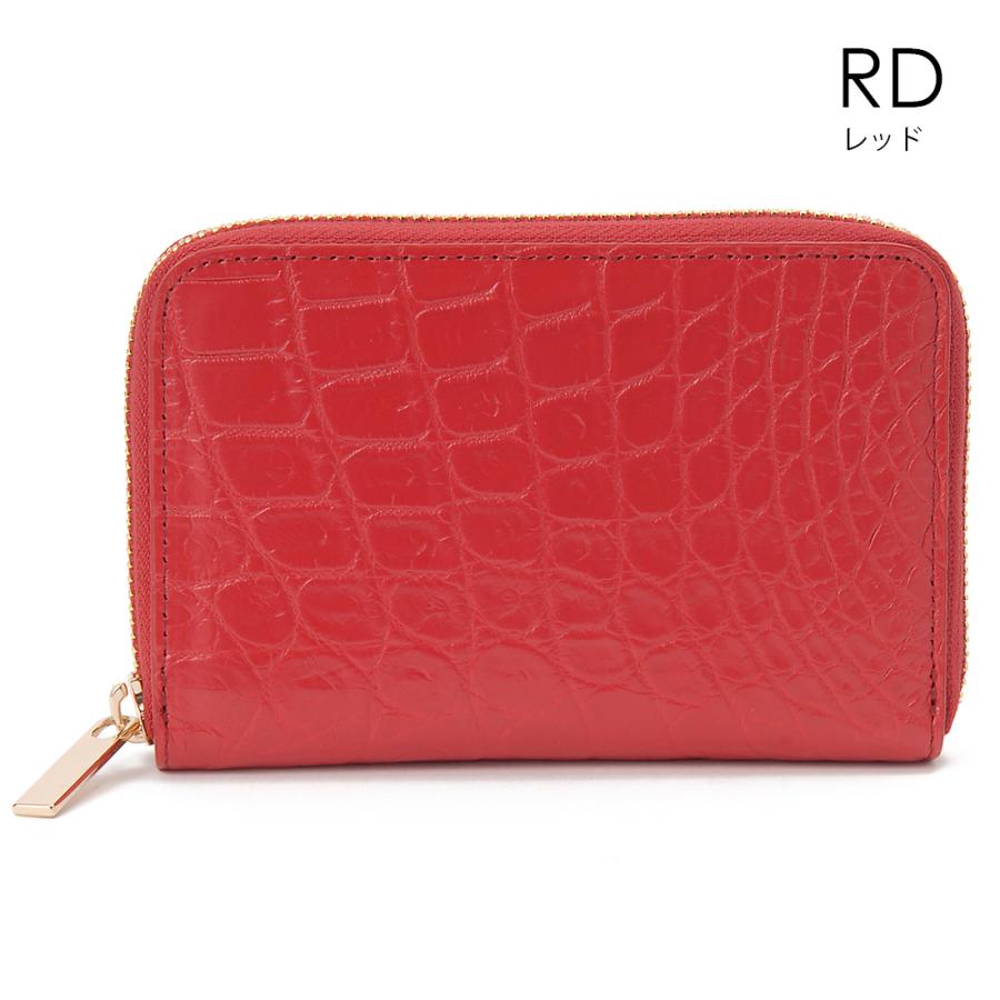 クロコダイル ワニ革 ラウンド 二つ折り財布 メンズ レディース ロダニア RODANIA RDOC295 開運 金運 | RODANIA | 12