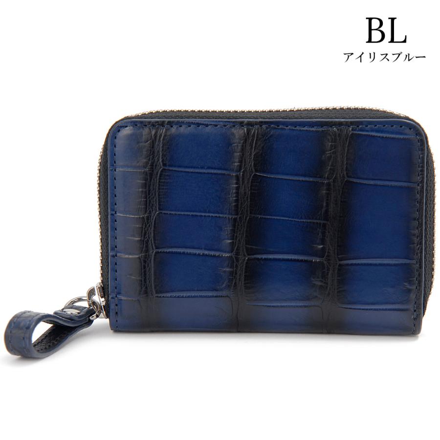 RODANIA ロダニア グラデーション クロコダイル コインケース 高級皮革