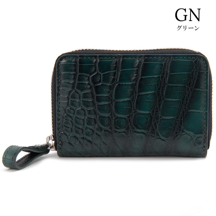 RODANIA ロダニア グラデーション クロコダイル ケース 高級皮革 高級財布 高級素材メンズ特選 RODANIA ロダニア グラデーション クロコダイル コインケース 高級皮革