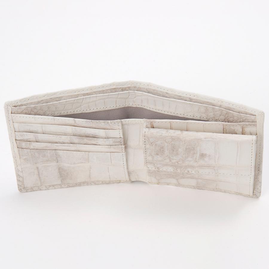 RODANIA（ロダニア） ヒマラヤ クロコダイル 二つ折り財布 高級一枚革