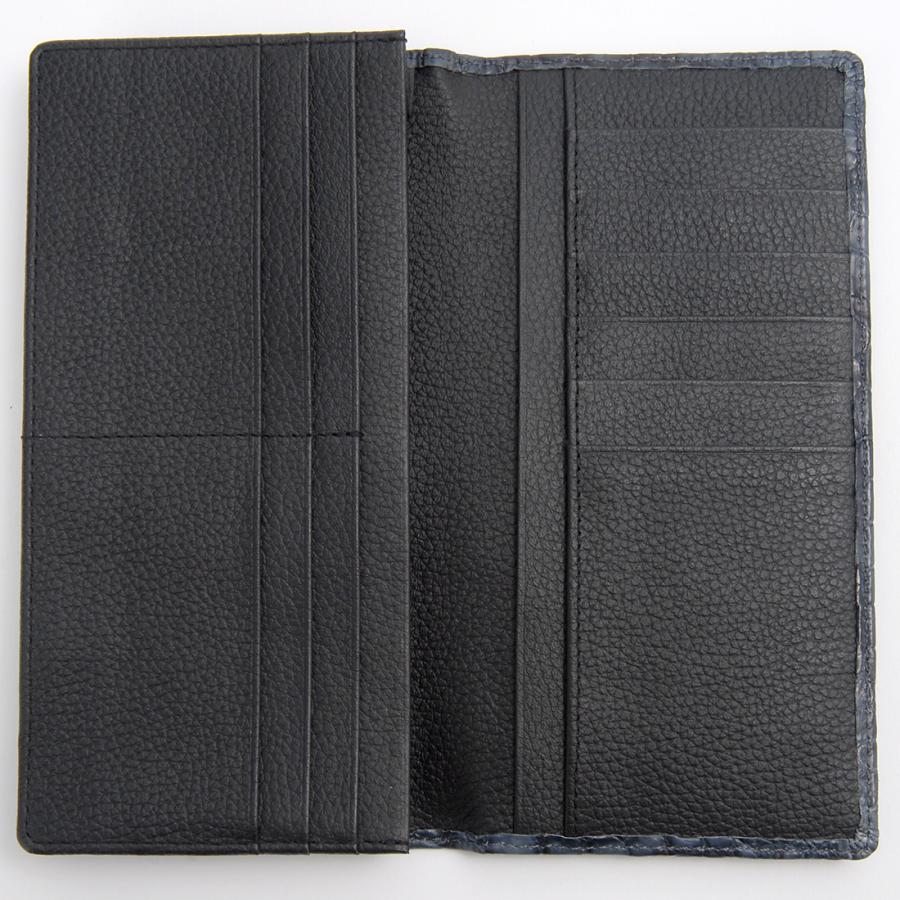 RODANIA ロダニア グラデーション クロコダイル 長札 長財布 高級皮革