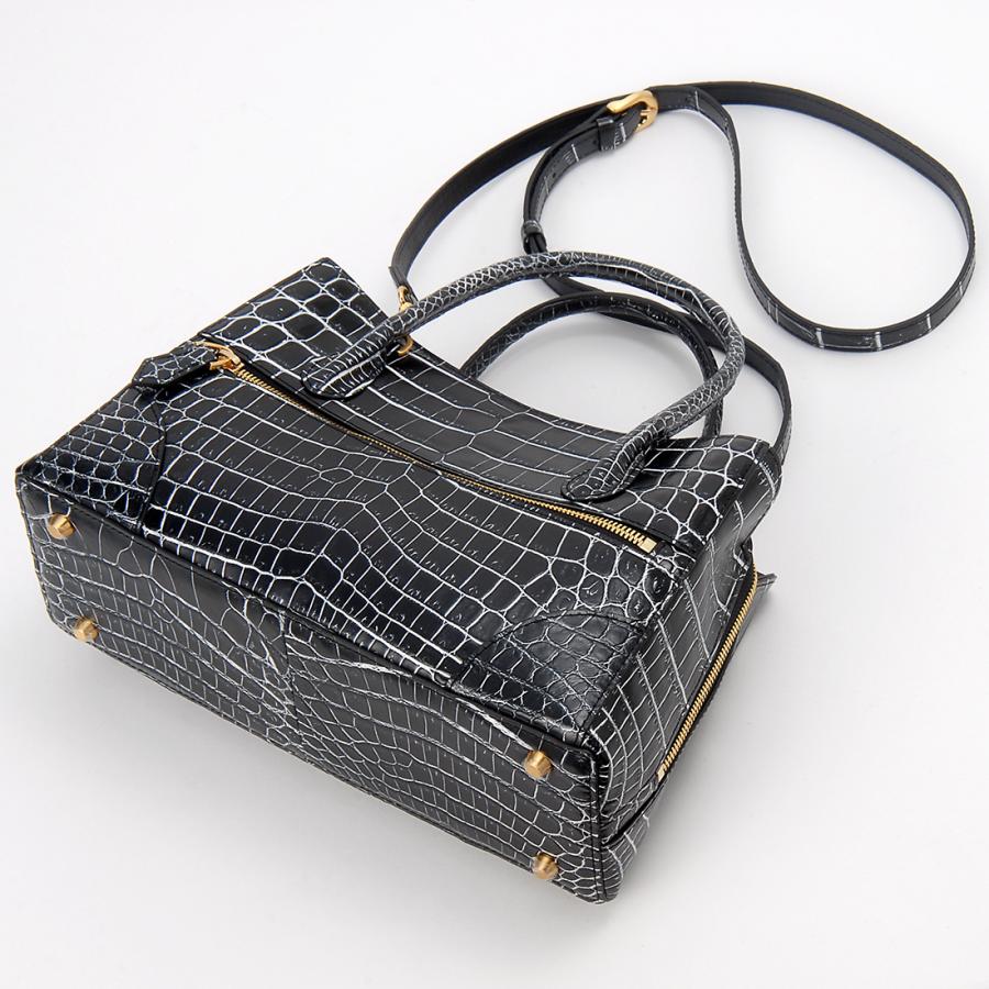 RODANIA（ロダニア） HCP クロコダイル ハンドバッグ 2WAYショルダー