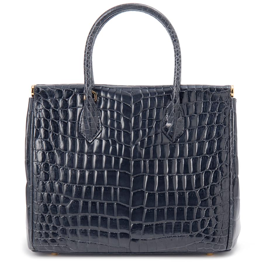 HCP シャイニング クロコダイル ハンドバッグ レディース RODANIA ロダニア RDOC6196BGY RODANIA（ロダニア） HCP シャイニング クロコダイル ハンドバッグ