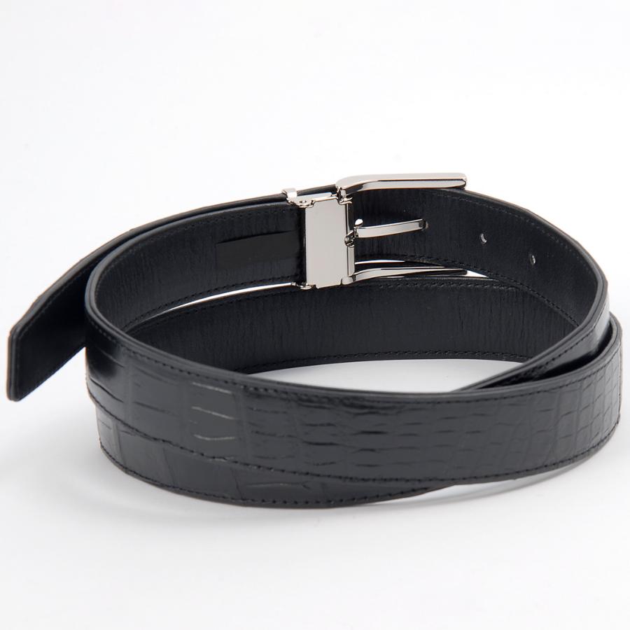 RODANIA（ロダニア） ベルト メンズ クロコダイル 高級皮革 高級素材