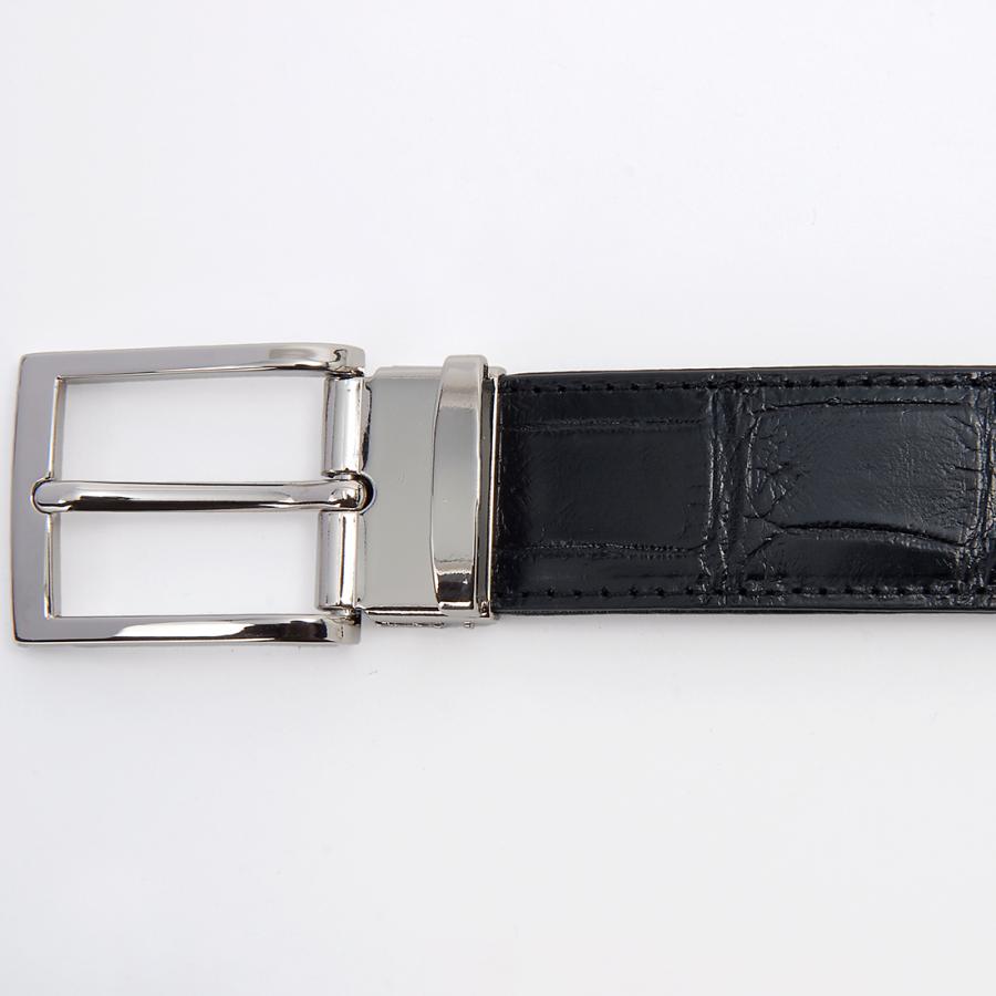 RODANIA（ロダニア） ベルト メンズ クロコダイル 高級皮革 高級素材