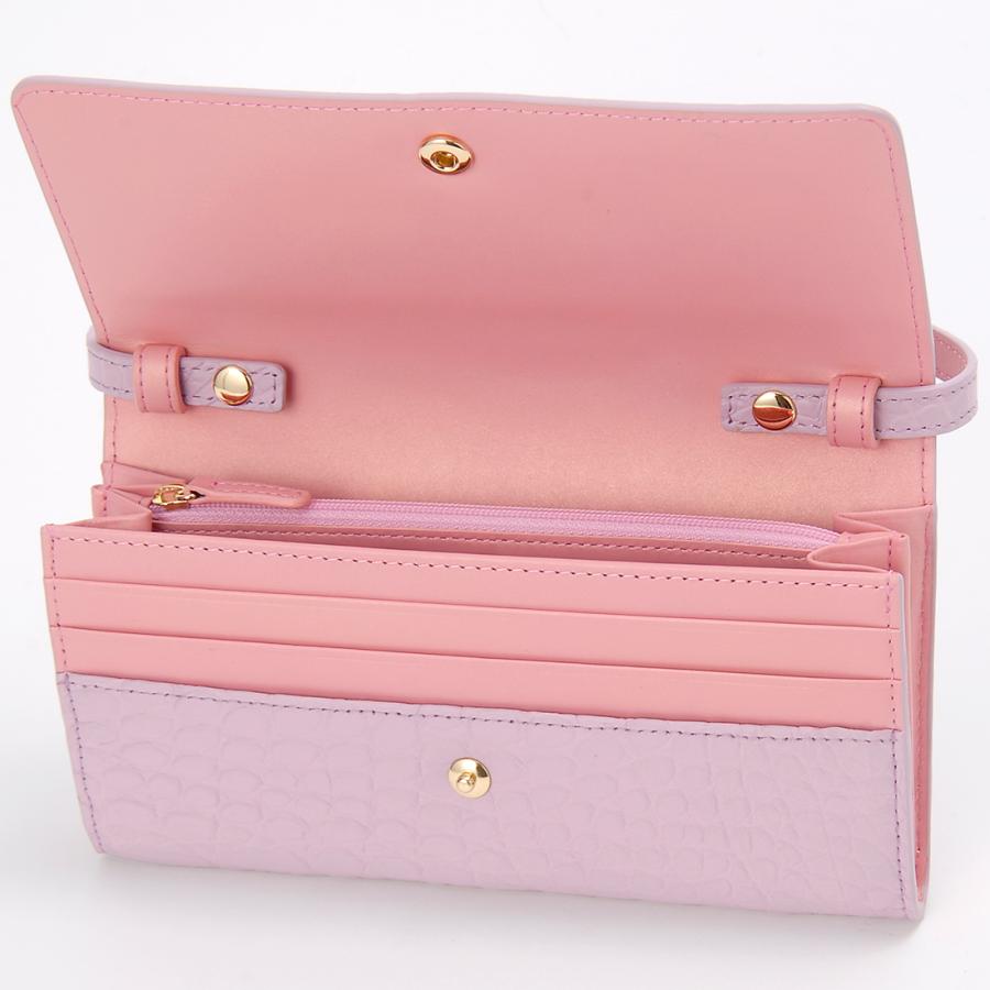 マットクロコダイル 長財布 ショルダーバッグ 3wayお財布 マットクロコダイル 長財布 ショルダーバッグ 3wayお財布