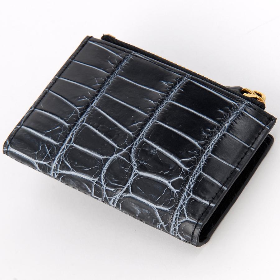 RODANIA（ロダニア） クロコダイル 目地染め クロコ キーケ−ス ワニ革