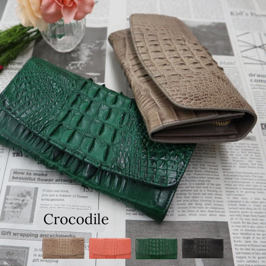 クロコダイル 長財布 レディース ワニ革 本革 公式 RODANIA クロコダイル 長財布 レディース ワニ革 本革 公式 RODANIA
