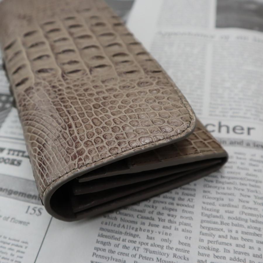 クロコダイル 長財布 レディース ワニ革 本革 公式 RODANIA ロダニア