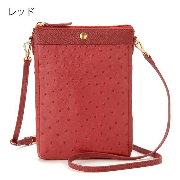 ロダニア RODANIA オーストリッチ×牛革 ショルダーバッグ ロダニア RODANIA オーストリッチ×牛革 ショルダーバッグ
