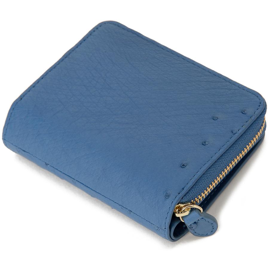 ポイント10倍 OSTRICH オーストリッチ 二つ折り財布 本革 開運 金運 財運 縁起 財布 |  | 11