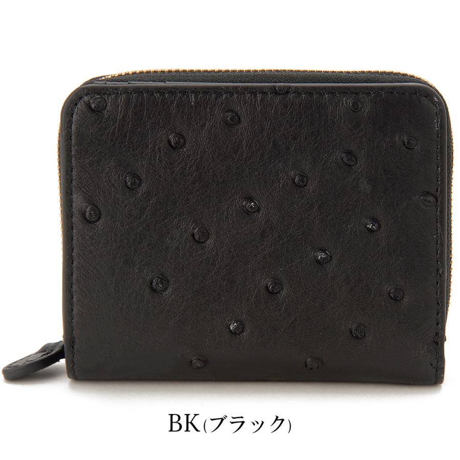 ポイント10倍 OSTRICH オーストリッチ 二つ折り財布 本革 開運 金運 財運 縁起 財布 |  | 05