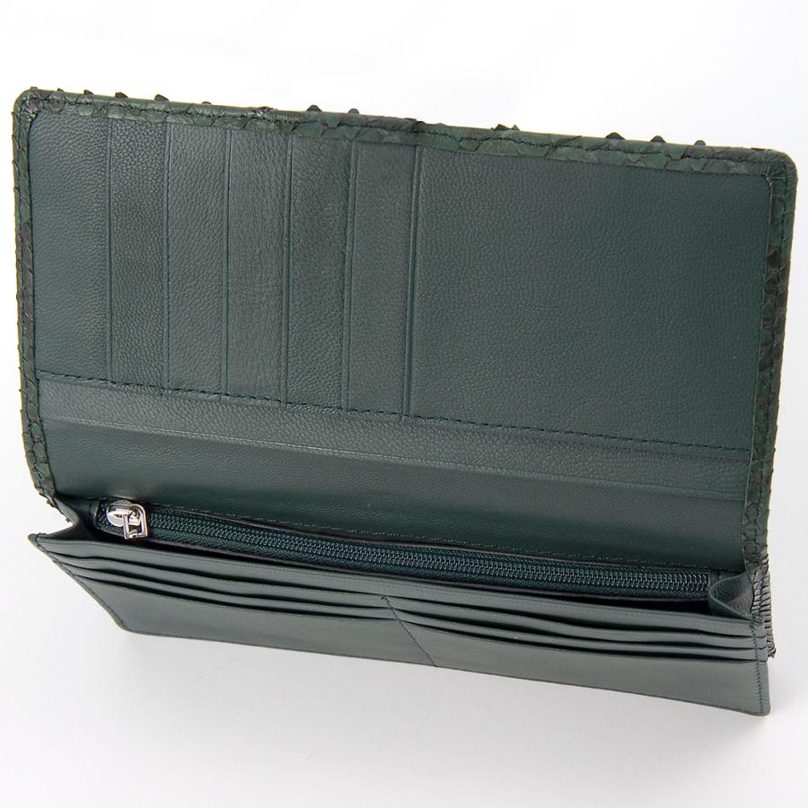 バレンタインセール パイソン 長財布 ヘビ ダイヤモンドパイソン 本革 開運 金運 財運 縁起 財布 | RODANIA | 11