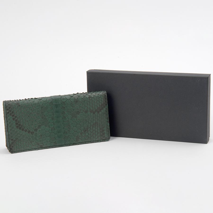 バレンタインセール パイソン 長財布 ヘビ ダイヤモンドパイソン 本革 開運 金運 財運 縁起 財布 | RODANIA | 12