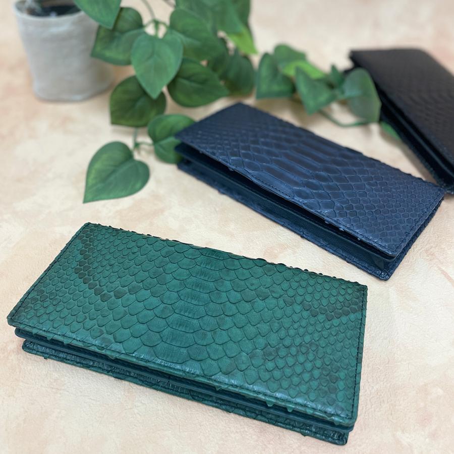 バレンタインセール パイソン 長財布 ヘビ ダイヤモンドパイソン 本革 開運 金運 財運 縁起 財布 | RODANIA | 01